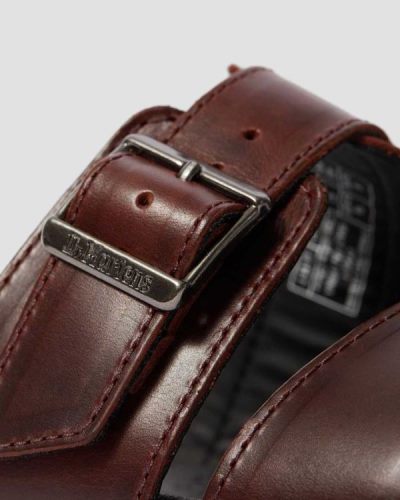 Chanclas Dr Martens Ryker Cuero Strap Para Hombre DR3580X